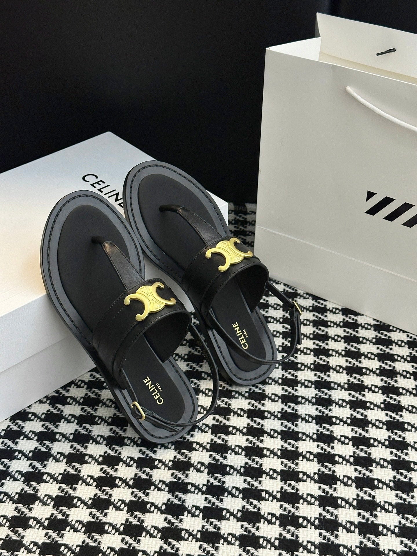 Celine Vintage Roman Sandals – SS Collection