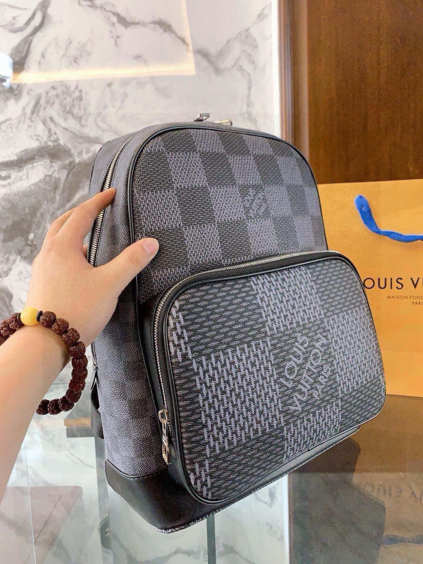Louis Vuitton Monogram Eclipse Black Backpack