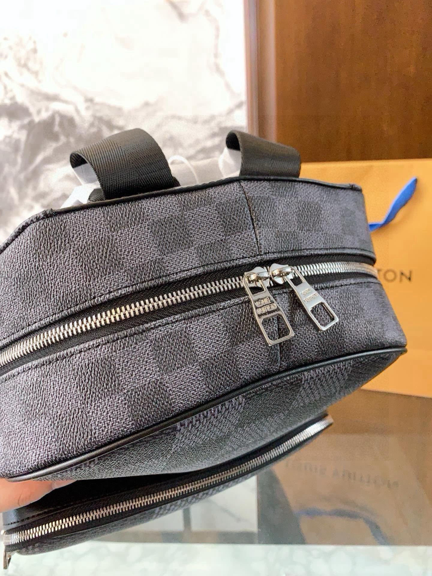 Louis Vuitton Monogram Eclipse Black Backpack
