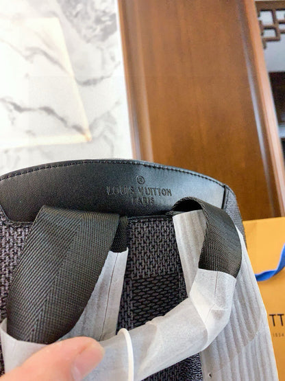 Louis Vuitton Monogram Eclipse Black Backpack