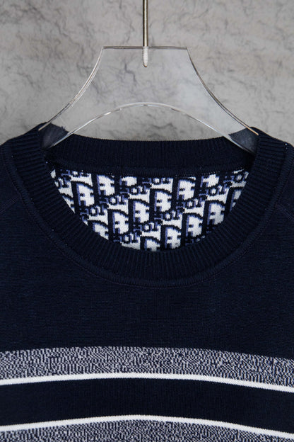 Dior Monogram Double-Sided Jacquard Crewneck Sweater – 24SS