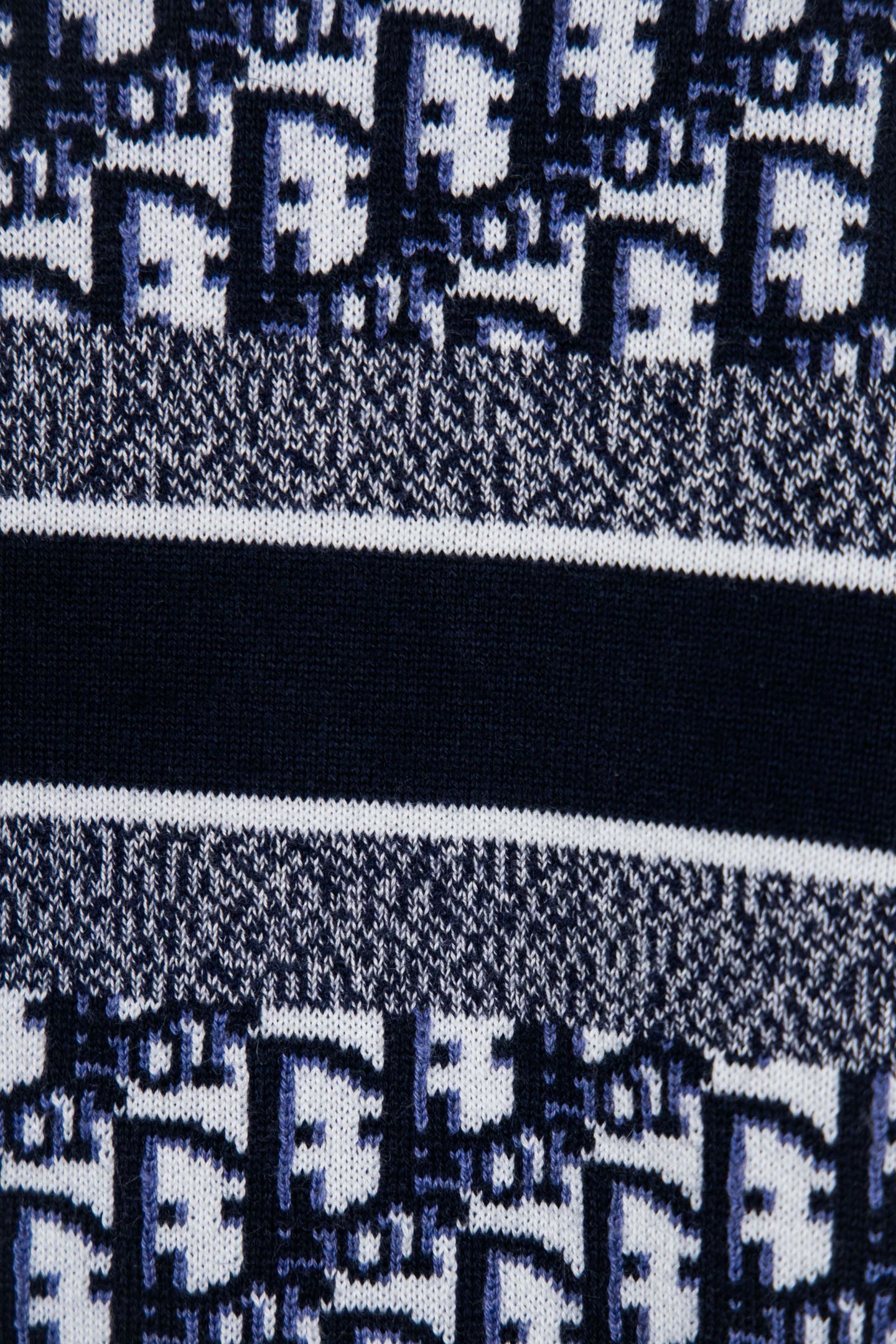 Dior Monogram Double-Sided Jacquard Crewneck Sweater – 24SS