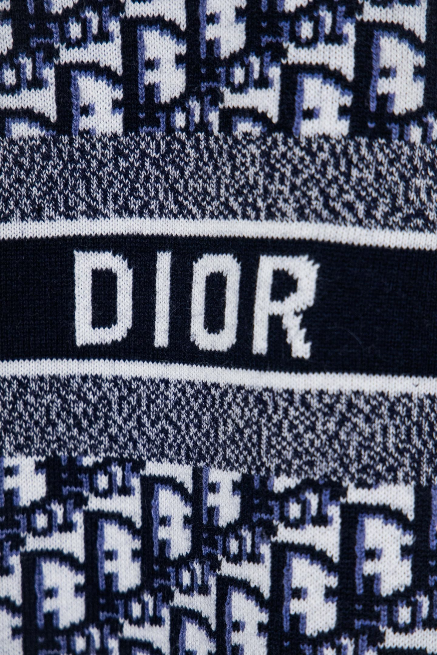 Dior Monogram Double-Sided Jacquard Crewneck Sweater – 24SS