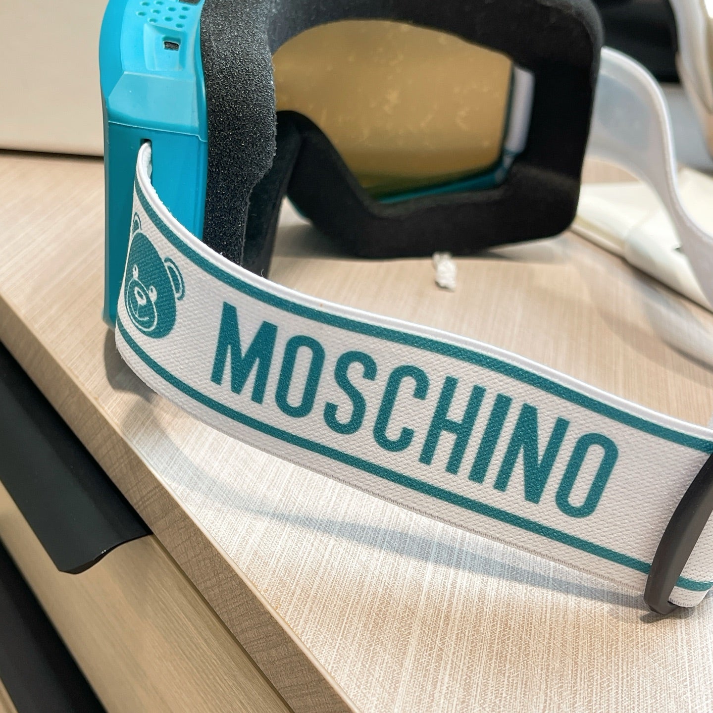 Moschino Bear Magnetic Dual-Lens Ski Goggles