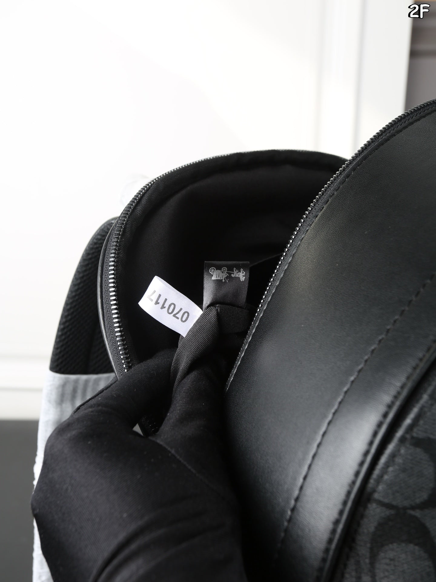 Coach West Striped Backpack