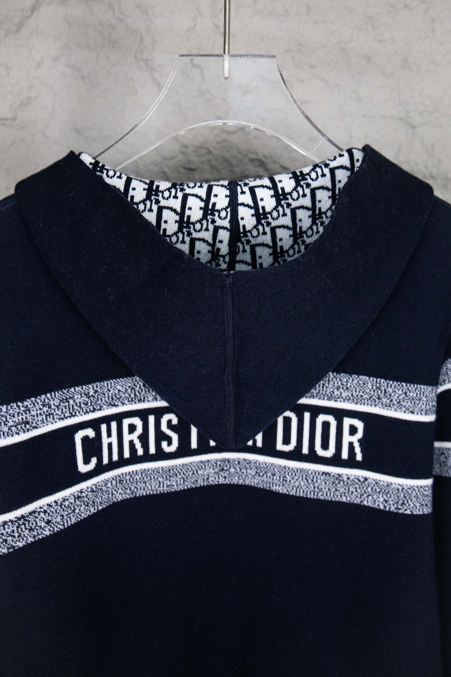 Dior Monogram Jacquard Zip Cardigan – 24SS