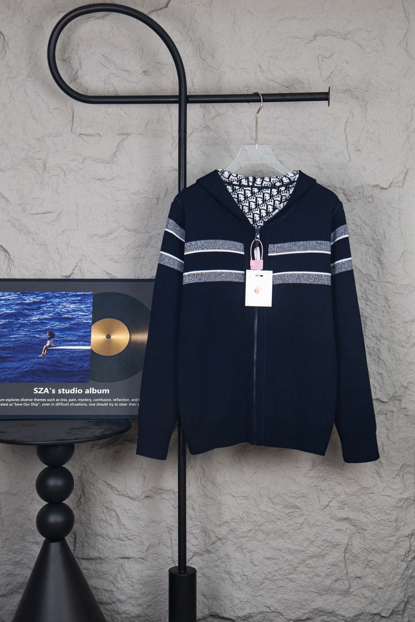 Dior Monogram Jacquard Zip Cardigan – 24SS