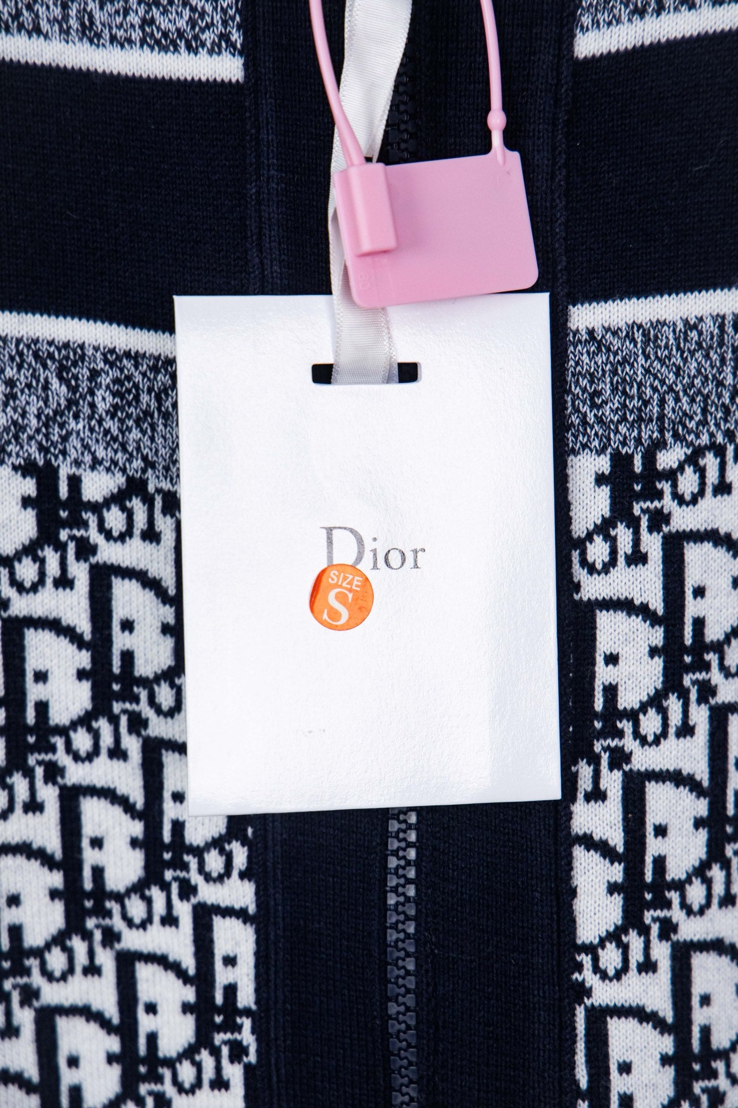 Dior Monogram Jacquard Zip Cardigan – 24SS