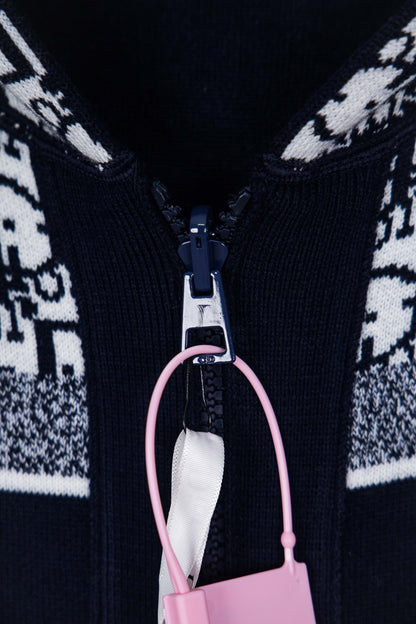 Dior Monogram Jacquard Zip Cardigan – 24SS