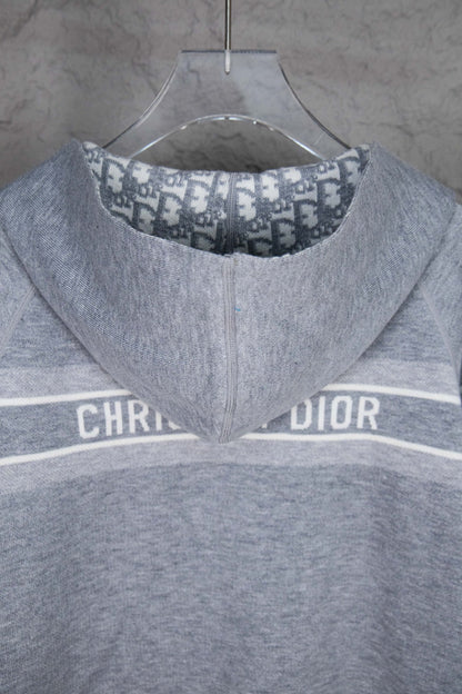 Dior Monogram Jacquard Zip Cardigan – 24SS