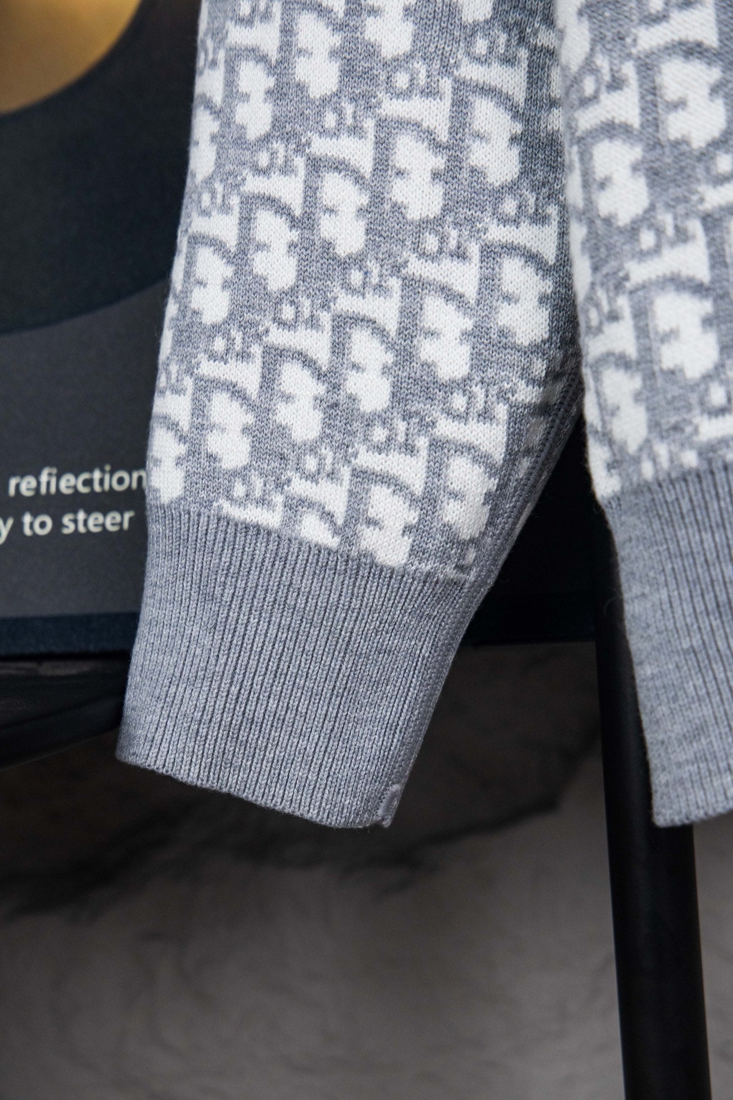 Dior Monogram Jacquard Zip Cardigan – 24SS