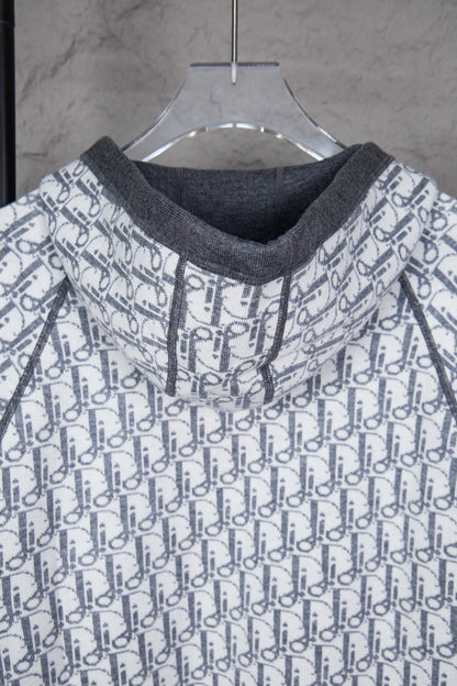 Dior CD Monogram Jacquard Cardigan – 24SS