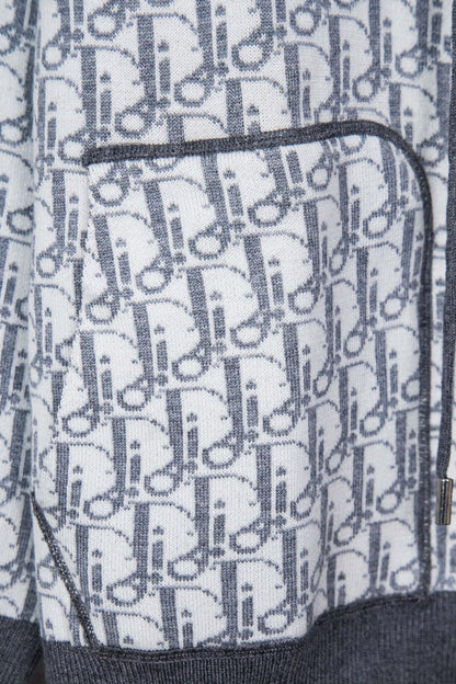 Dior CD Monogram Jacquard Cardigan – 24SS