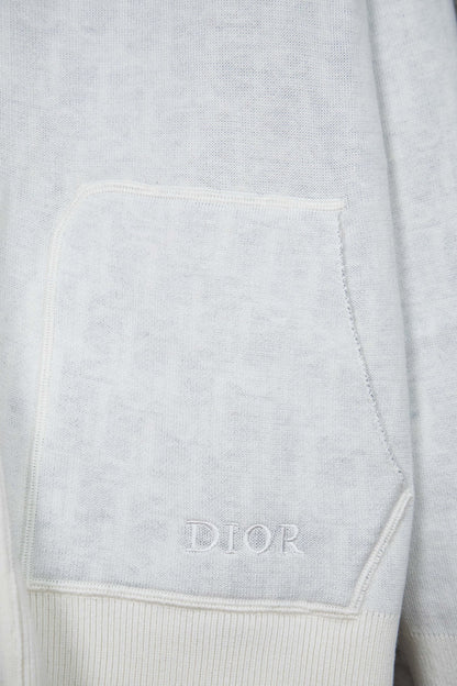 Dior CD Monogram Jacquard Cardigan – 24SS