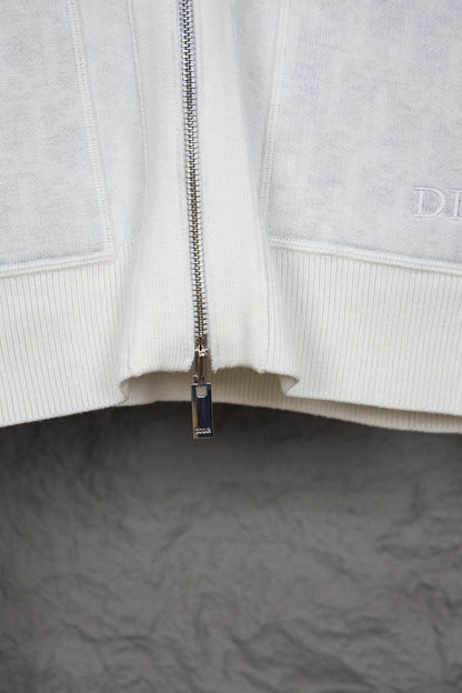 Dior CD Monogram Jacquard Cardigan – 24SS