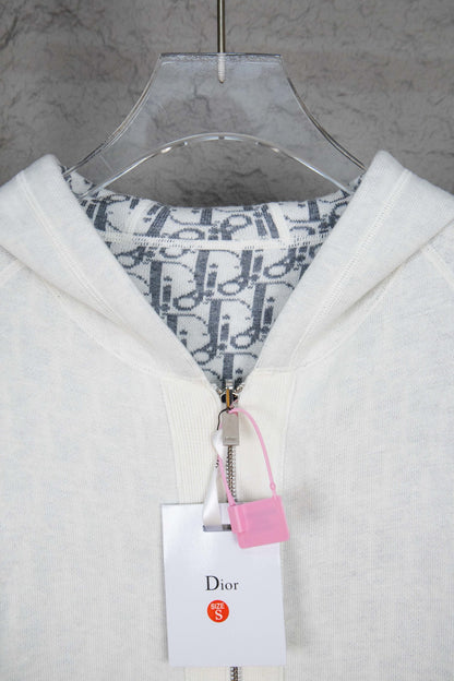Dior CD Monogram Jacquard Cardigan – 24SS
