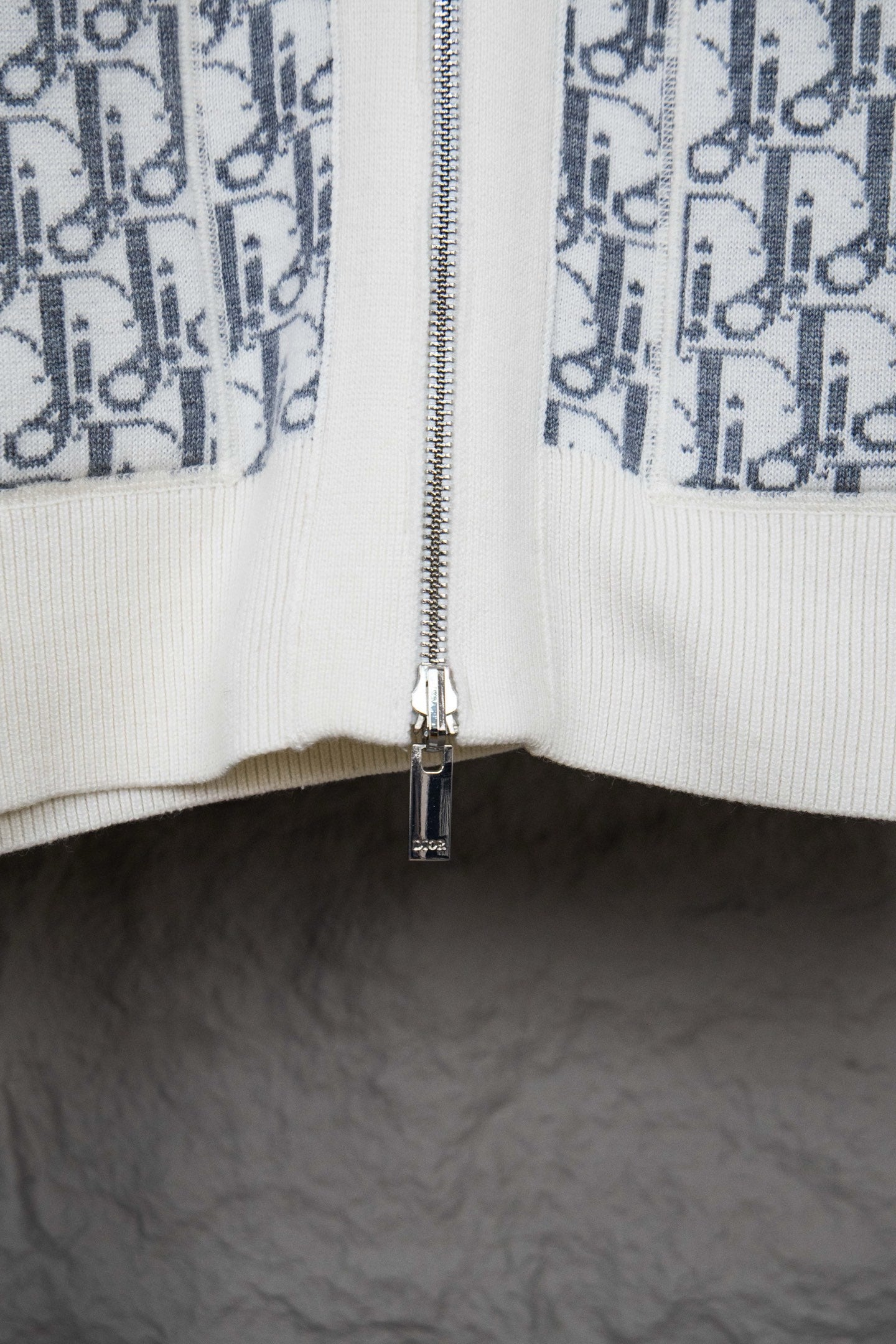 Dior CD Monogram Jacquard Cardigan – 24SS