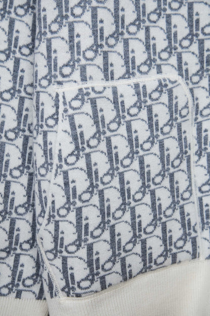 Dior CD Monogram Jacquard Cardigan – 24SS