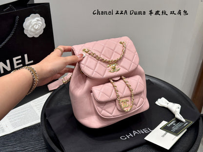 Chanel 22A Duma Lambskin Backpack – 22FW