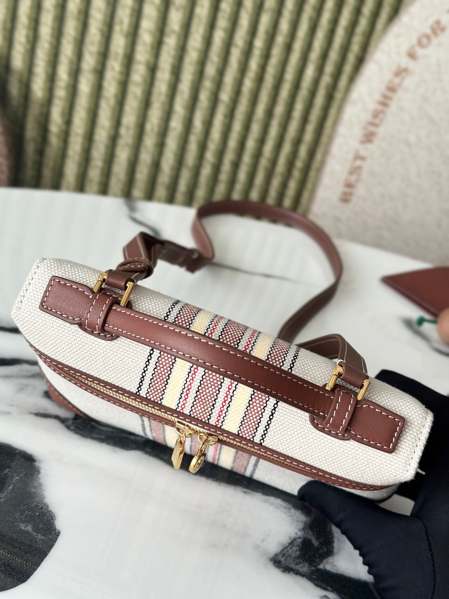 Loro Piana L19 Canvas Crossbody Bag – Spring/Summer Resort Collection