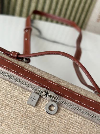 Loro Piana L19 Canvas Crossbody Bag – Spring/Summer Resort Collection