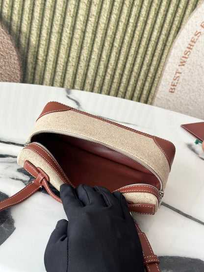 Loro Piana L19 Canvas Crossbody Bag – Spring/Summer Resort Collection