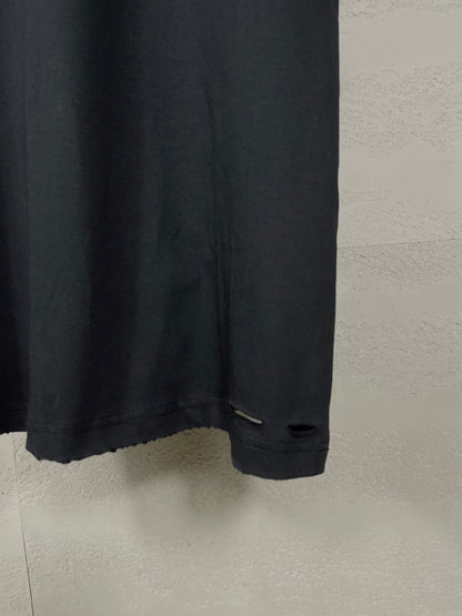 Balenciaga Paris Art Print Distressed T-Shirt – 25SS