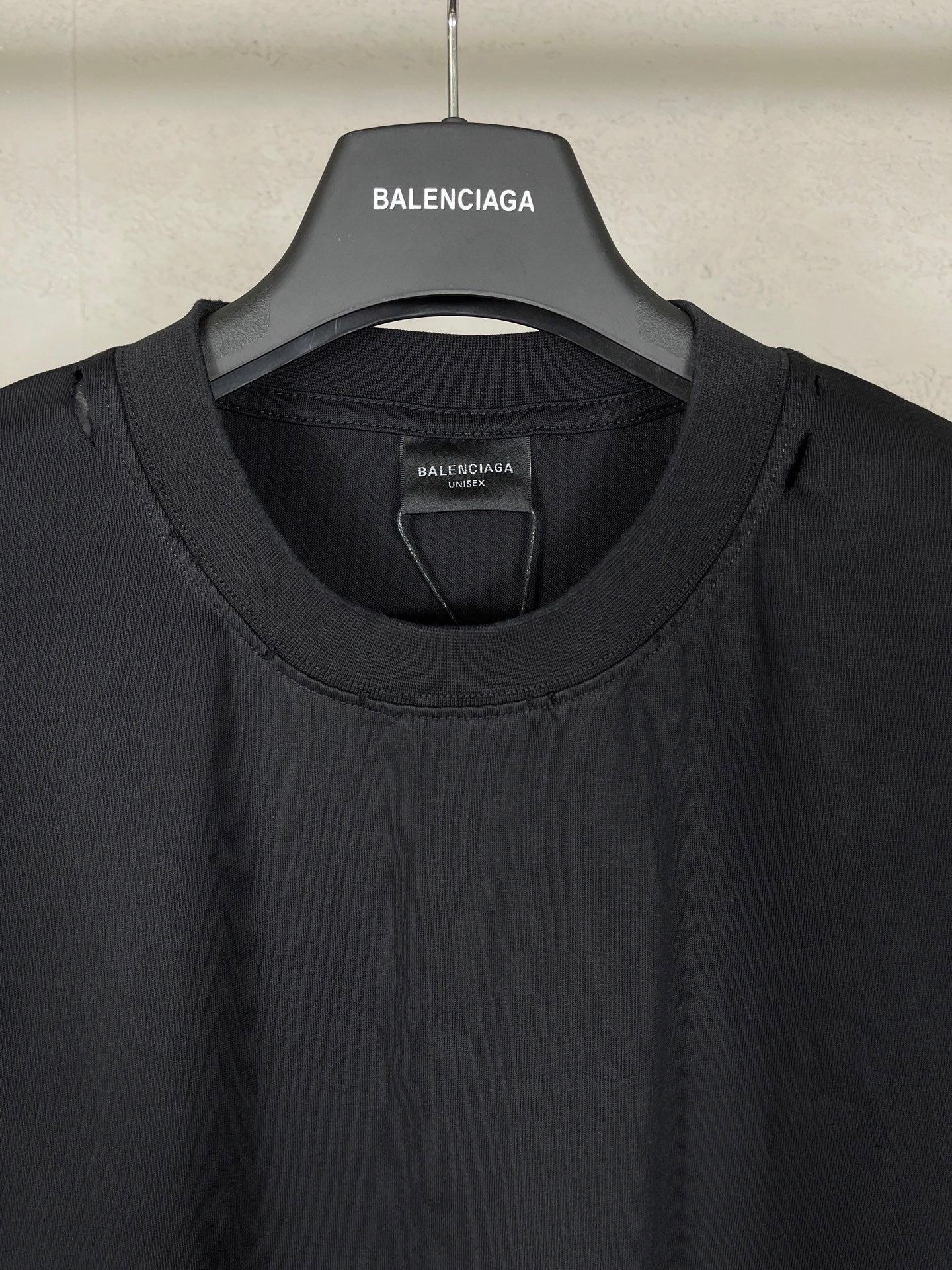 Balenciaga Paris Art Print Distressed T-Shirt – 25SS