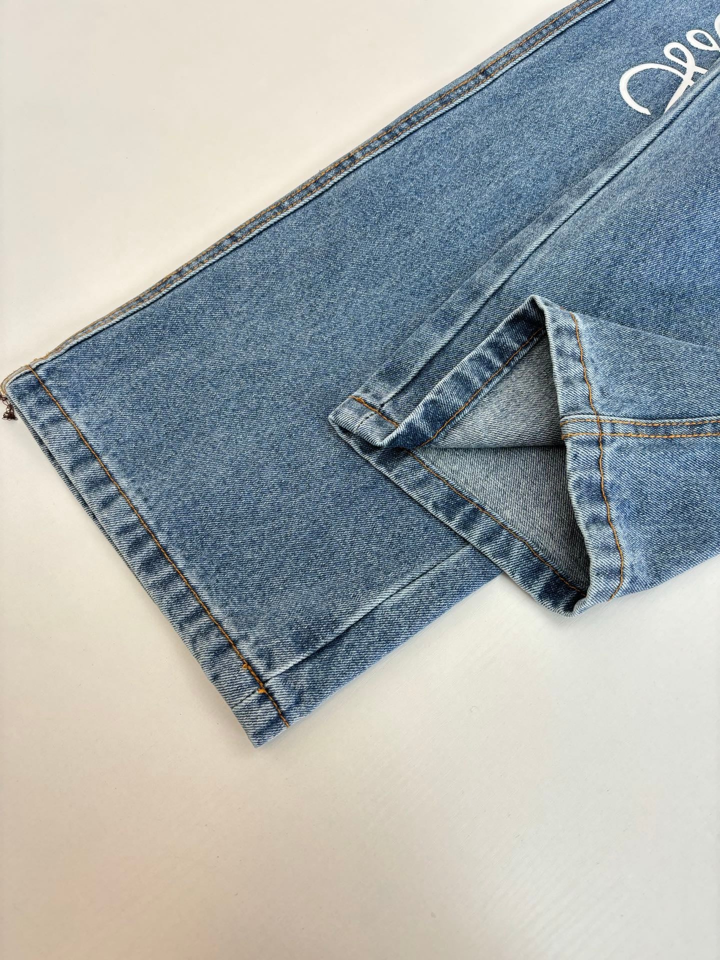 Loewe Anagram Laser-Cut Denim Jeans – 24FW