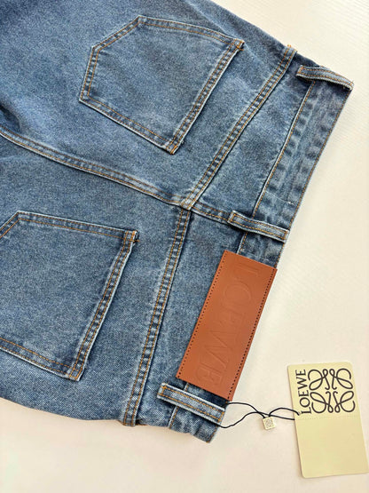 Loewe Anagram Laser-Cut Denim Jeans – 24FW