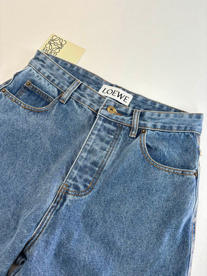 Loewe Anagram Laser-Cut Denim Jeans – 24FW
