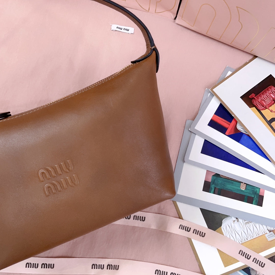Miu Miu Vintage Sheepskin Lunchbox Bag