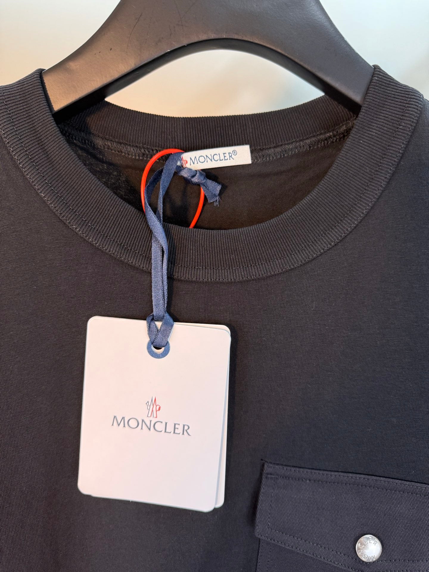 Moncler Logo Pocket Short Sleeve T-Shirt – 25SS