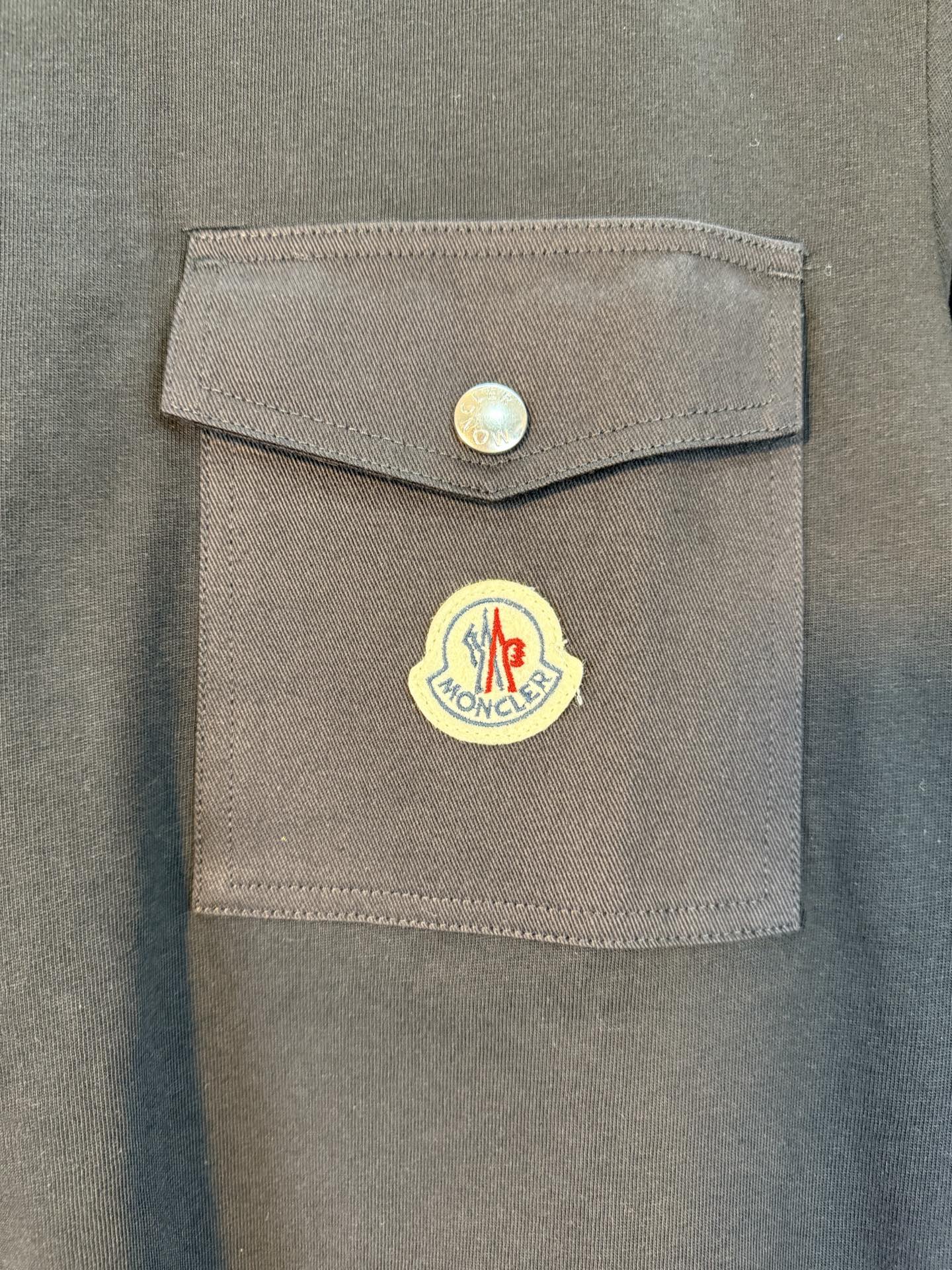 Moncler Logo Pocket Short Sleeve T-Shirt – 25SS