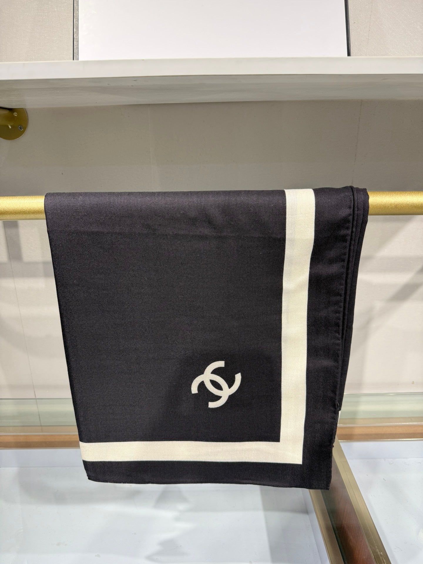 Chanel Silk Cashmere Scarf – 2025 Fall/Winter Collection