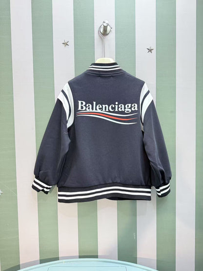 Balenciaga Baseball Bomber Jacket – Kids Collection – 2025 AW