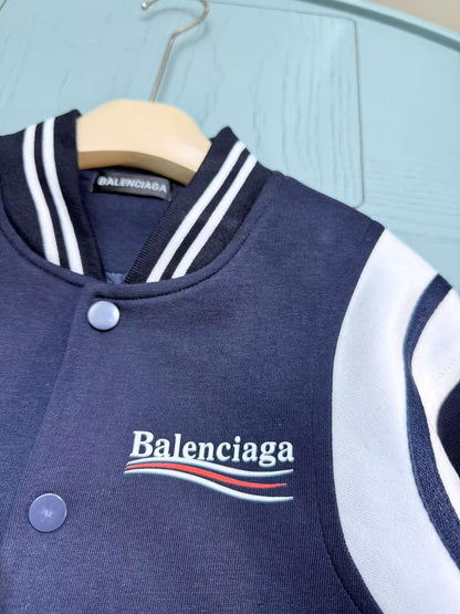 Balenciaga Baseball Bomber Jacket – Kids Collection – 2025 AW