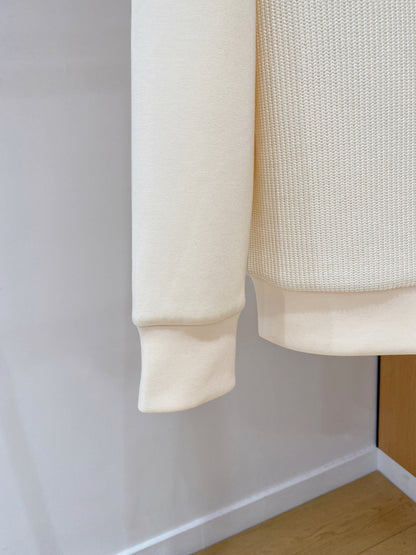 Loro Piana Wool Blend Pullover Sweatshirt – 2025FW
