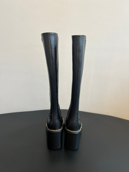 Chanel Platform Chelsea Boots – 2025 Spring/Summer Collection – 25SS