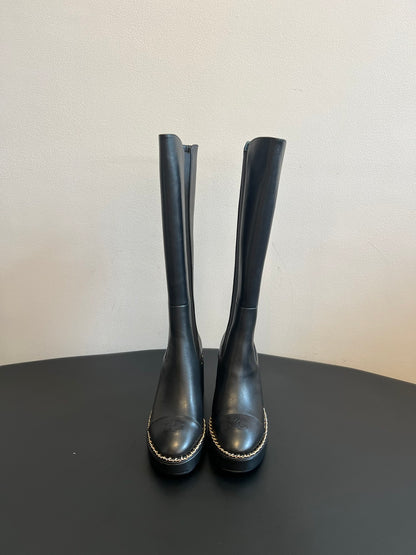 Chanel Platform Chelsea Boots – 2025 Spring/Summer Collection – 25SS