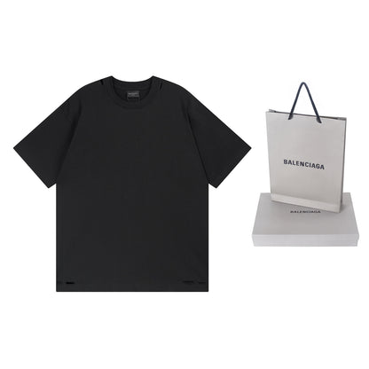 Balenciaga Paris Art Print Distressed T-Shirt – 25SS