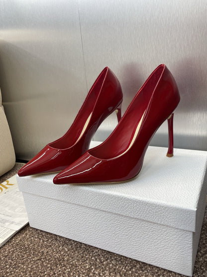 Dior CD Logo Pointed Toe Pumps – 2025 Spring/Summer Haute Couture Collection