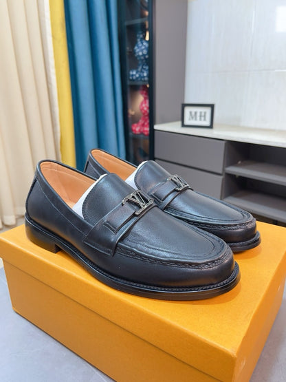 Louis Vuitton Casual Business Leather Shoes
