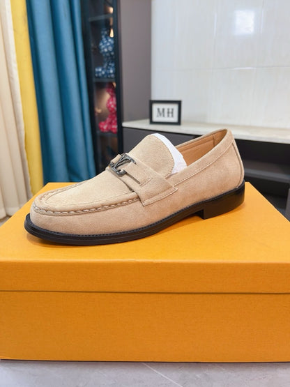 Louis Vuitton Casual Business Leather Shoes