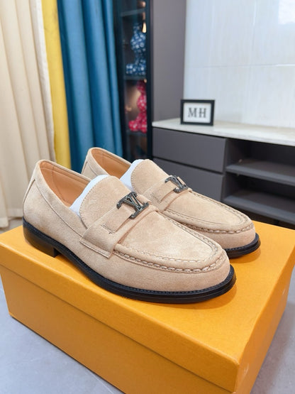 Louis Vuitton Casual Business Leather Shoes