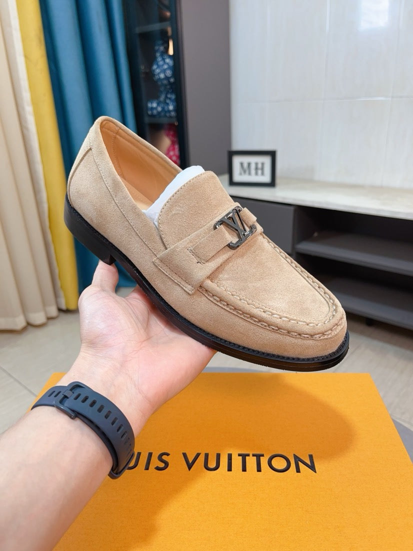 Louis Vuitton Casual Business Leather Shoes