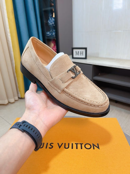 Louis Vuitton Casual Business Leather Shoes