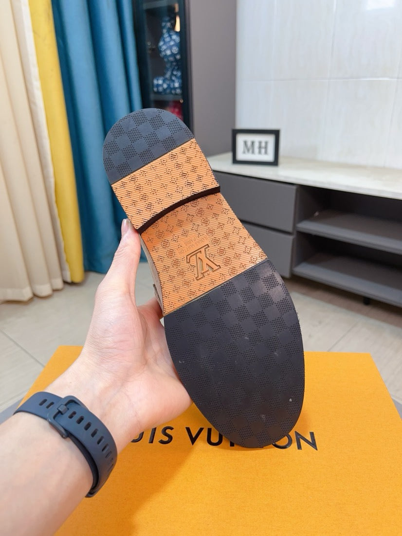 Louis Vuitton Casual Business Leather Shoes