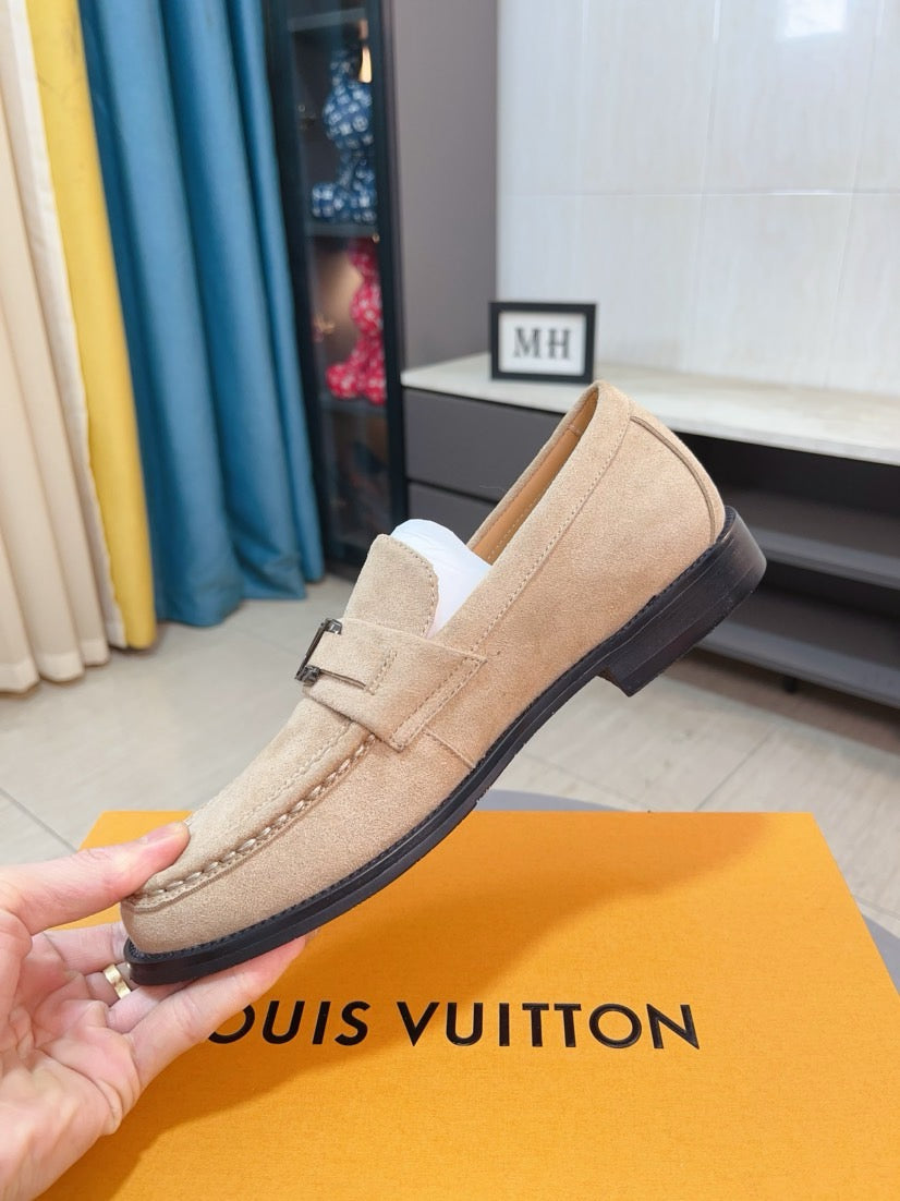 Louis Vuitton Casual Business Leather Shoes