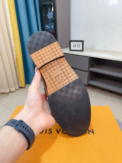 Louis Vuitton Casual Business Leather Shoes